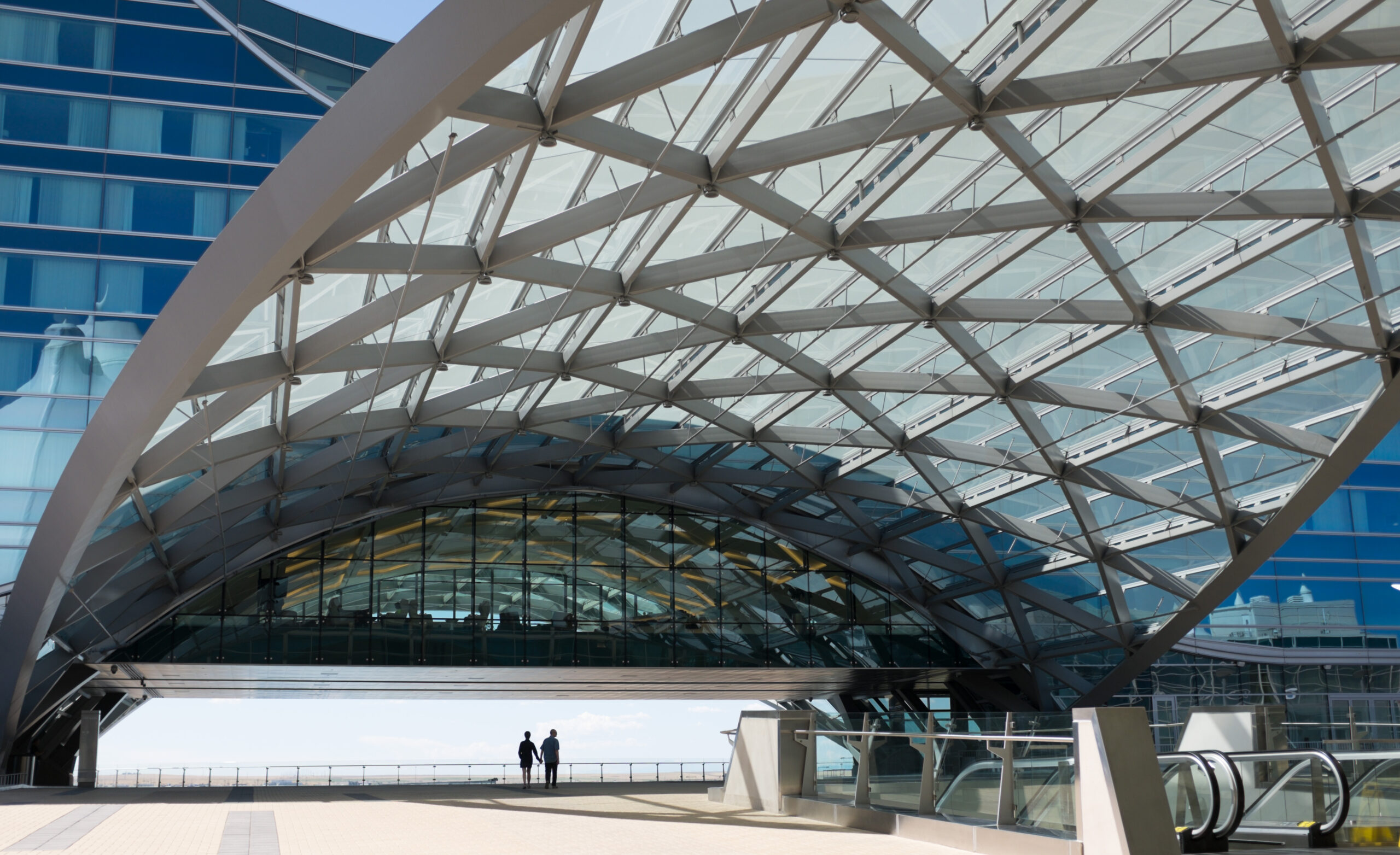 Denver International Airport - Train canopy